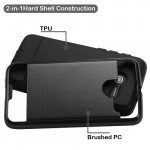 Wholesale Alcatel Stellar Tru 5065N Iron Shield Hybrid Case (Black)